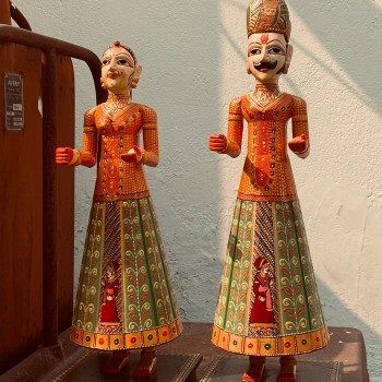 Handpainted Gangaur set 24 inches