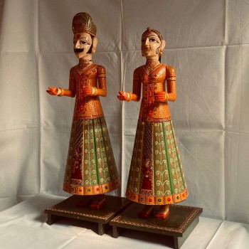 Handpainted Gangaur set 24 inches