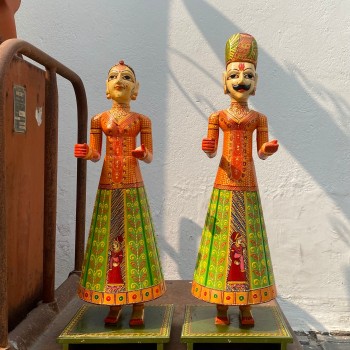 Handpainted Gangaur set 24 inches