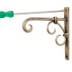 Iron Wall Bracket - Antique Golden Iron Wall Bracket - Antique Golden