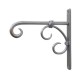Iron Wall Bracket - Antique Silver - To Hang Lantern or Decorative Accessory Iron Wall Bracket - Antique Silver - To Hang Lantern or Decorative Accessory