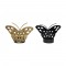 Sparkling Butterfly T-Light Holders (Pair of Two)