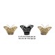 Sparkling Butterfly T-Light Holders (Set of Three) Sparkling Butterfly T-Light Holders (Set of Three)