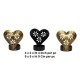 Beaming Heart T-Light Holders (Set of Three) Beaming Heart T-Light Holders (Set of Three)