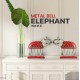 The Elephant with Metal Bells Statuette Set of Two The Elephant with Metal Bells Statuette Set of Two