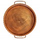 Iron Round Tray Platter in Copper Finish Dia 10 inch Iron Round Tray Platter in Copper Finish Dia 10 inch