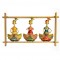 Iron 3 Pagdi Musician Wall Panel - Horizontal