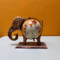 Painted Elephant Globe