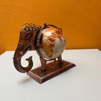 Painted Elephant Globe