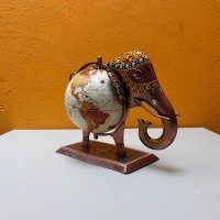 Painted Elephant Globe