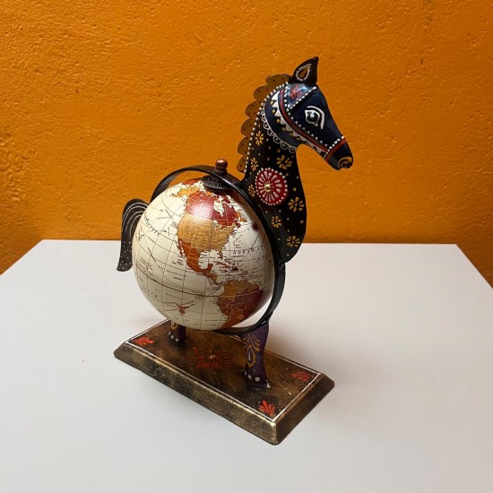 Painted Horse Globe