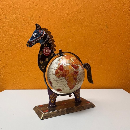 Painted Horse Globe
