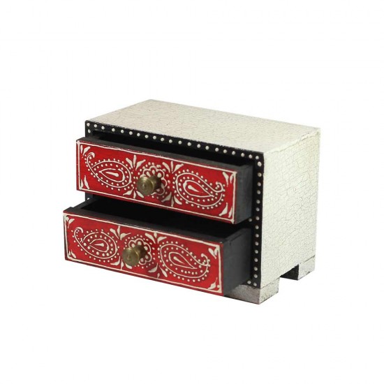 Mini Chest Of Drawers (Collection - Elegant Paisley) Mini Chest Of Drawers (Collection - Elegant Paisley)
