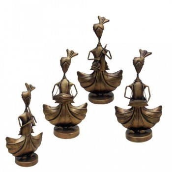 Punjabi Sardar Musician - Set of Four