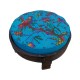 Blue Seater Ethnic Rajasthani Upholstered Baithak Blue Seater Ethnic Rajasthani Upholstered Baithak