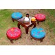 Upholstered Wooden Ethnic Furniture for Vibrant Interiors Upholstered Wooden Ethnic Furniture for Vibrant Interiors