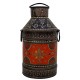 Iron Milk Can Fine Painted - Orange Iron Milk Can Fine Painted - Orange
