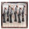 Tribal Aadimanav Wall Panel - Iron Craft