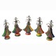 Rajasthani Banjara Musicians with Tribal Musical Instruments - Set of 5 Rajasthani Banjara Musicians with Tribal Musical Instruments - Set of 5