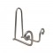 Iron Loop Plate Stand