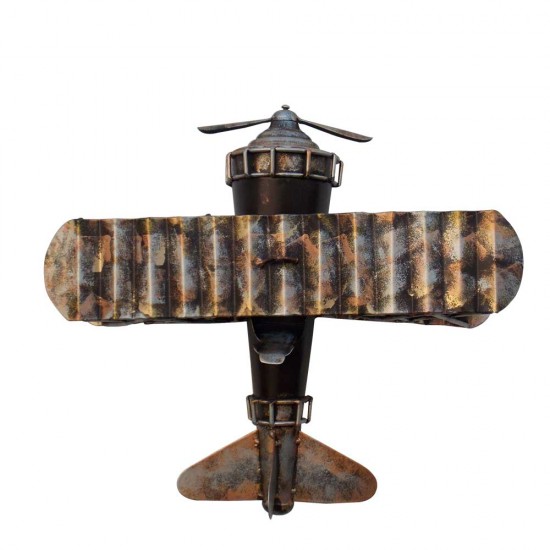Aircraft -Wright Brothers Iron Antique Copper Finished Aircraft -Wright Brothers Iron Antique Copper Finished