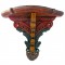 Wall Bracket - Floral Carved