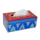 Wooden Hand-Painted Tissue Box Wooden Hand-Painted Tissue Box