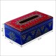 Wooden Hand-Painted Tissue Box Wooden Hand-Painted Tissue Box