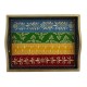 Wooden Tray - Embossed & Hand Painted Wooden Tray - Embossed & Hand Painted