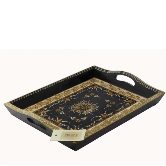 Wooden Tray - Embossed & Hand Painted Wooden Tray - Embossed & Hand Painted