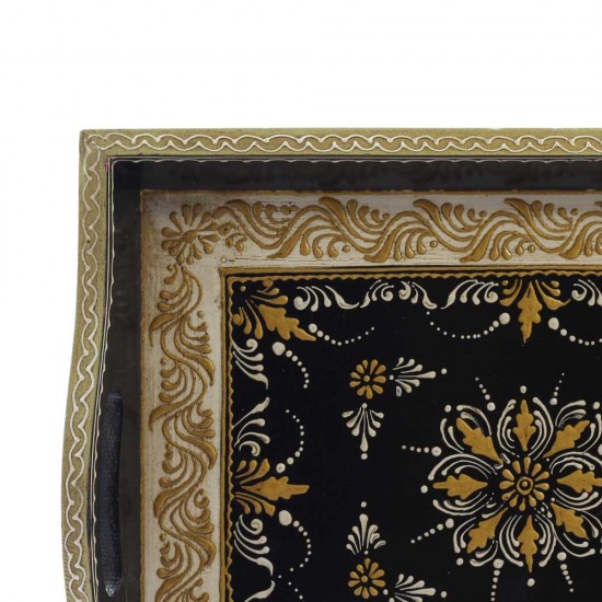 Wooden Tray - Embossed & Hand Painted Wooden Tray - Embossed & Hand Painted