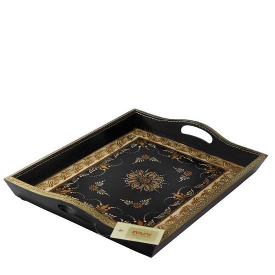 Wooden Tray - Embossed & Hand Painted Wooden Tray - Embossed & Hand Painted