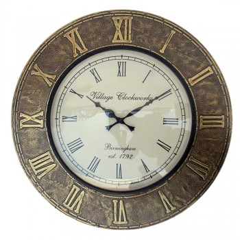 Wall Clock - Roman Numbers Dia 18 inch