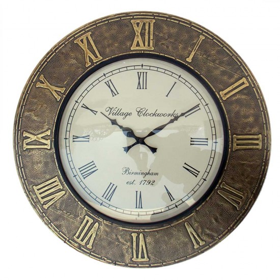 Wall Clock - Roman Numbers Dia 18 inch