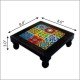 Square Wooden Chorang Pooja Bajot with Ceramic Tile Top 8 x 8 Inches Square Wooden Chorang Pooja Bajot with Ceramic Tile Top 8 x 8 Inches