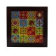Square Wooden Tile Art Chorang- Pooja Chowki 10 x 10 Inches Square Wooden Tile Art Chorang- Pooja Chowki 10 x 10 Inches