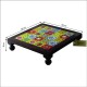 Square Wooden Tile Art Chorang- Pooja Chowki - 12 x 12 Inches Square Wooden Tile Art Chorang- Pooja Chowki - 12 x 12 Inches