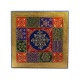 Wooden Square Pooja Chowki Hand Painted 15 x 15 x 6 Inches Wooden Square Pooja Chowki Hand Painted 15 x 15 x 6 Inches