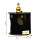 Wooden Mandir - Polished, Brass Art Wooden Mandir - Polished, Brass Art