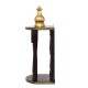 Wooden Mandir - Polished, Brass Art Wooden Mandir - Polished, Brass Art
