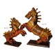 Rustic Painted Wooden Jumping Horse - Antique Finish ht 12 inches Rustic Painted Wooden Jumping Horse - Antique Finish ht 12 inches
