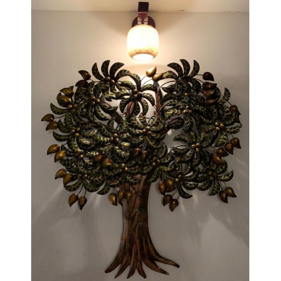 Iron Wall Panel Decorative - Mango Tree