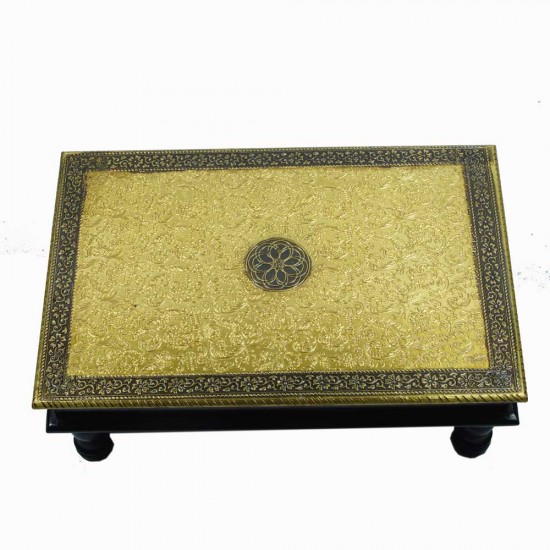 Wooden Rectangular Pooja - 3