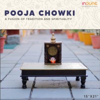 Wooden Rectangular Pooja - 1