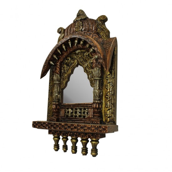 Copper Finish Jharokha ht. 27 Inches Copper Finish Jharokha ht. 27 Inches