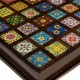 Tile Chowki 18 x 18 inches (49 small tiles of 2x2) Tile Chowki 18 x 18 inches (49 small tiles of 2x2)