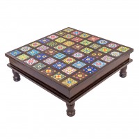 Tile Chowki 18 x 18 inches (49 small tiles of 2x2)