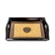 Wooden brass artwork Tray 9 x 12 inch Wooden brass artwork Tray 9 x 12 inch