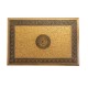 Rectangular Brass Work Puja Chowki 12 x 18 