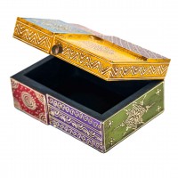 Colorful Oriental jewellery box And Organizer 5.5 x 7 inch  